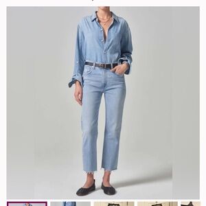 Citizens of Humanity Daphne Crop Jean